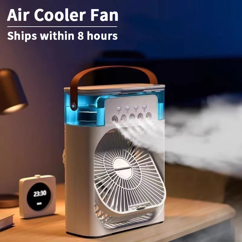 Ventilador AquaBreeze | Agua refrescante y perfumada
